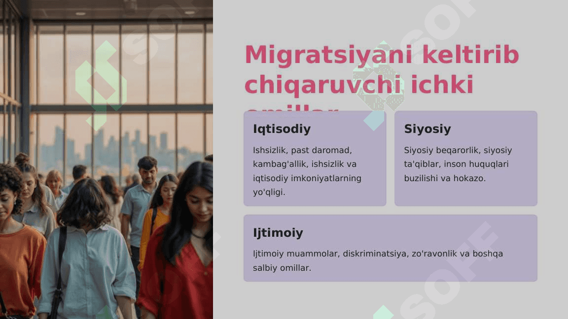 Migratsiya va Qochoqlar Muammosi 3