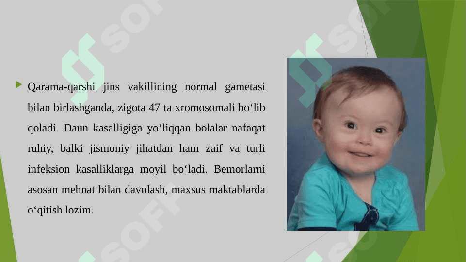 Daun sindromi 4