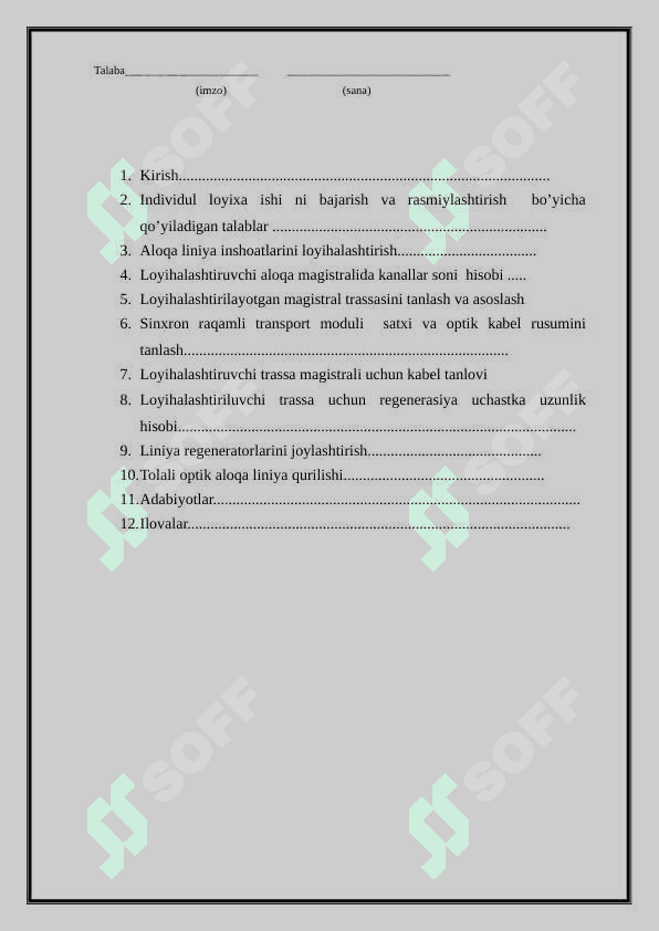 "Andijon - Sirdaryo" INDIVIDUAL LOYIXA ISHI 3