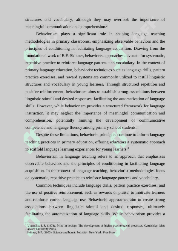 PSYCHOLOGICAL BASIS OF TEACHING FOREIGN LANGUAGES IN ELEMENTARY SCHOOL 3