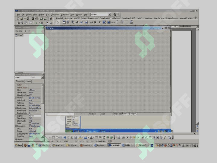 Borland C++ Builder 6 muhiti. Standard, Additional va System xususiyatlari. 4