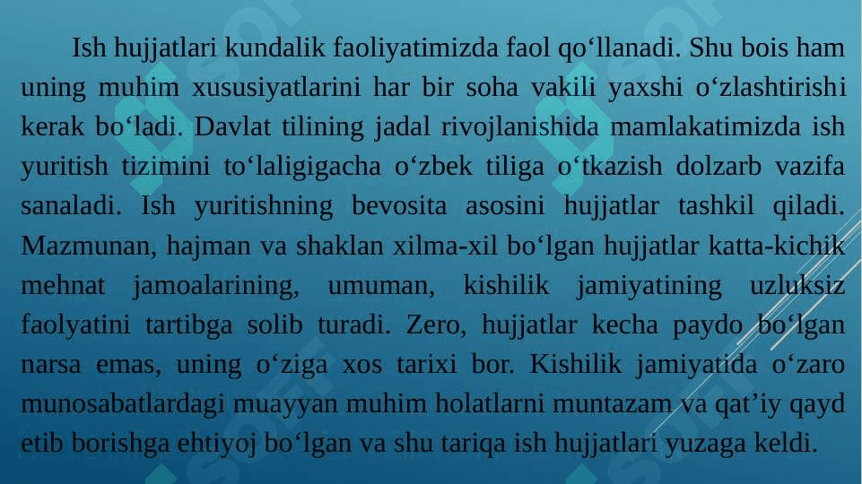 HUJJAT TURLARI 2