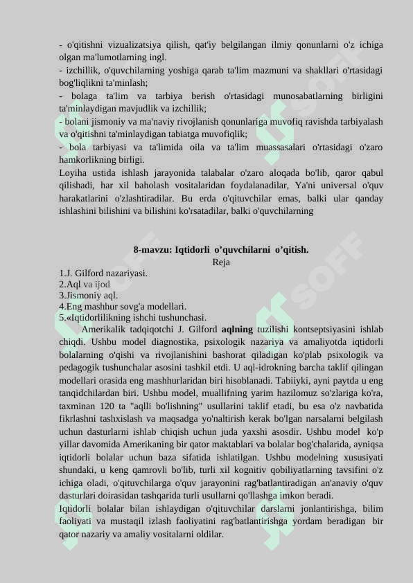 Steam ta’lim tizimining o’ziga hos tamoillari 7