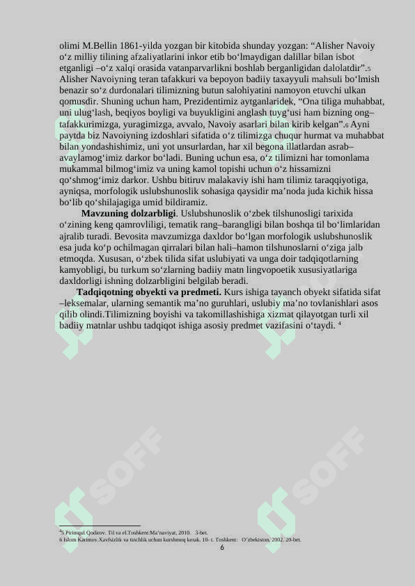 Abdulla Qodiriyning “O‘tkan kunlar “ asarida sifatlarning ishlatilishi 6