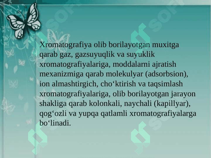 Xromatografik miqdoriy analiz 3