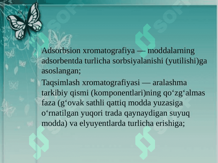 Xromatografik miqdoriy analiz 4