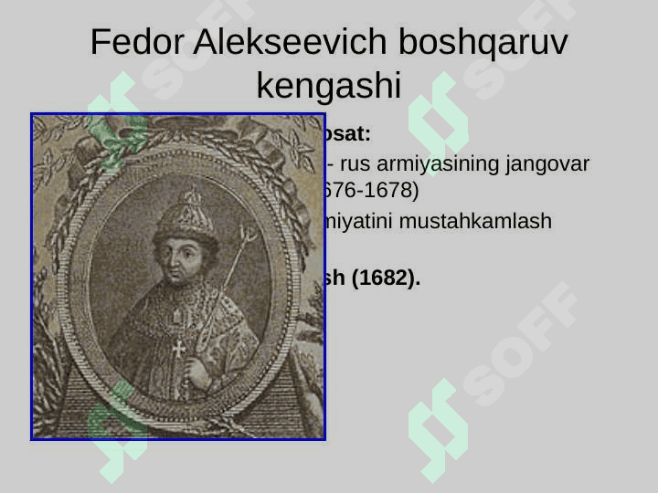 PYOTR I 8