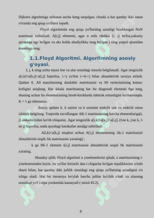 Floyd algoritmi. 6