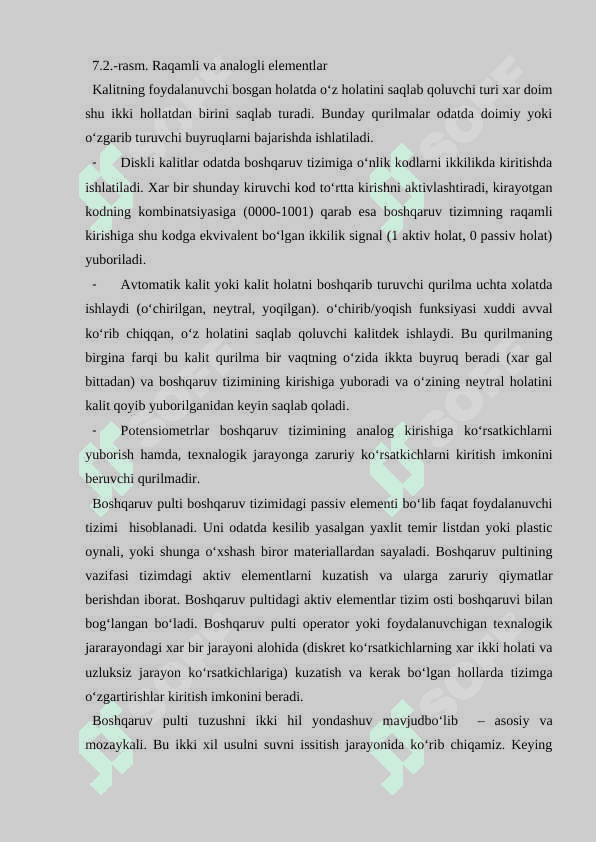 Foydalanuvchi interfeysining turlari 5