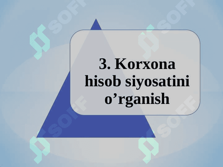 Ichki nazorat tizimini o'rganish 7