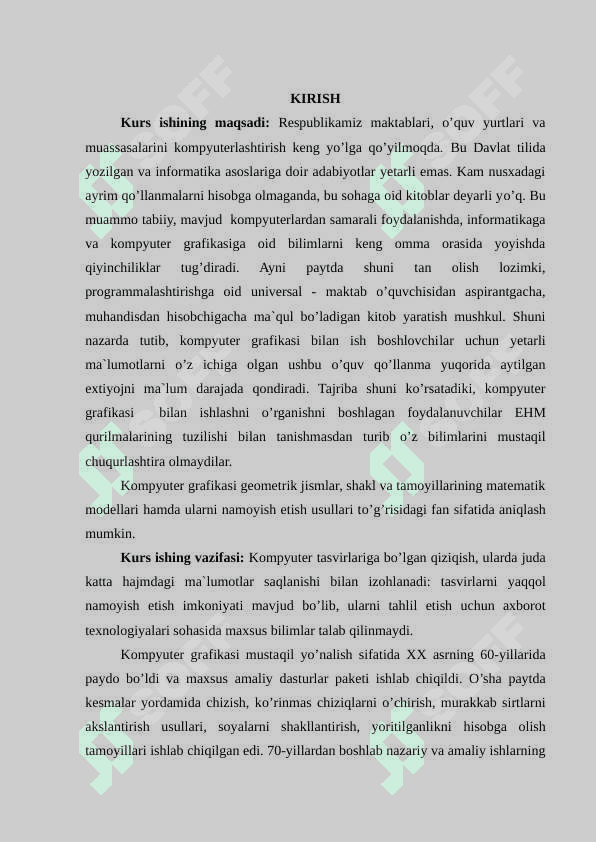 Grafik fayllarni  import va eksport qilishda CorelDraw dasturining ijobiy jihatlari. 3