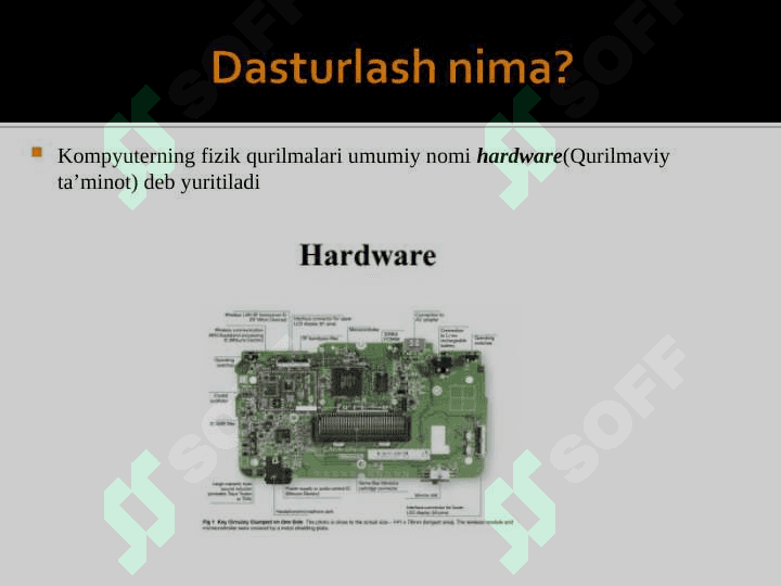 Dasturlashga kirish, dasturlasning asosiy tushunchalari 4