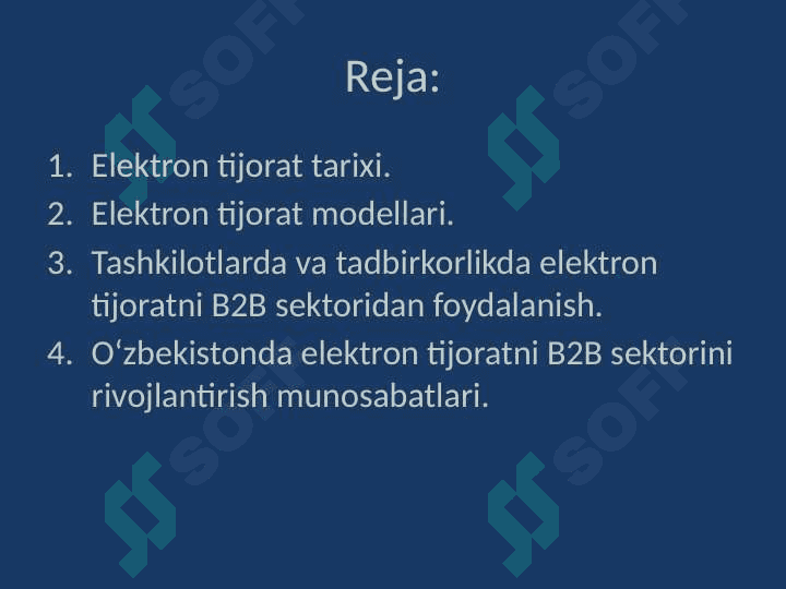 Elektron biznes va elektron tijorat 2