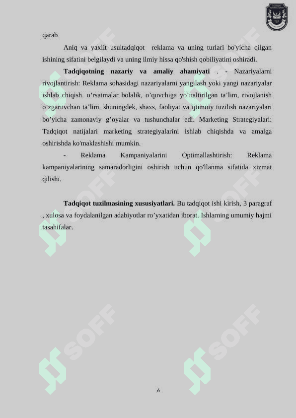 Reklama va uning turlari 6