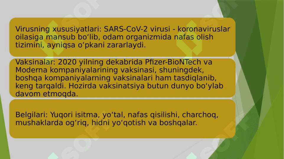 COVID-19, Gripp, Gepatit, va OITV/OITS – XXI asr muammolari 5