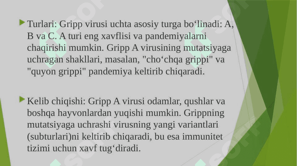 COVID-19, Gripp, Gepatit, va OITV/OITS – XXI asr muammolari 8