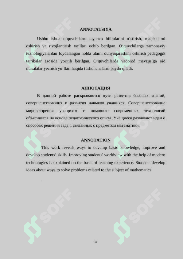 “Vodorod va uning xossalari”mavzusiga oid masalalar yechish metodikasi 3