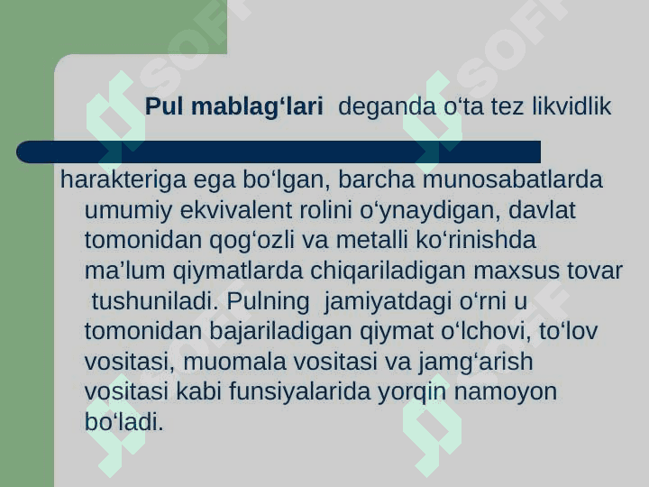 maxsus schyotlardagi pul mablag'larini hisobga olish 3