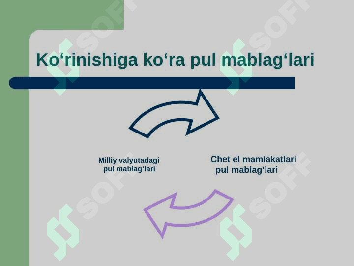 maxsus schyotlardagi pul mablag'larini hisobga olish 4