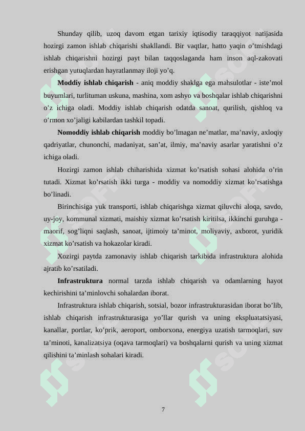 Iqtisodiy faoliyat va uning turlari 7