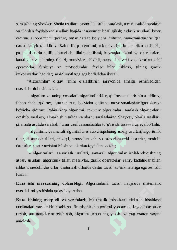 algaritimlar 3