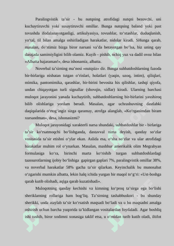 Shaxsning ijtimoiylashuvi 5