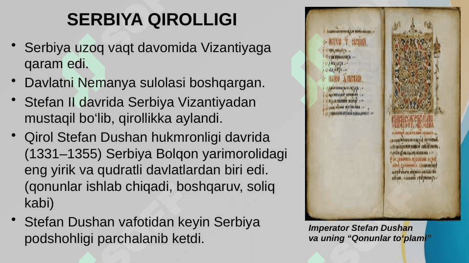 Bolqon mamlakatlari, Markaziy vaSharqiy Yevropa mamlakatlari. 5