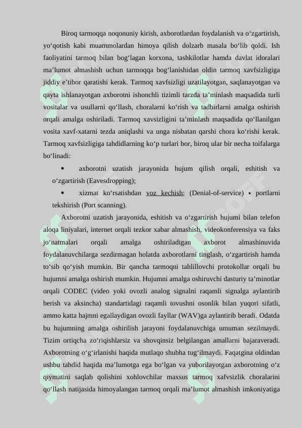 Tarmoqlararo ekran texnologiyalari 3
