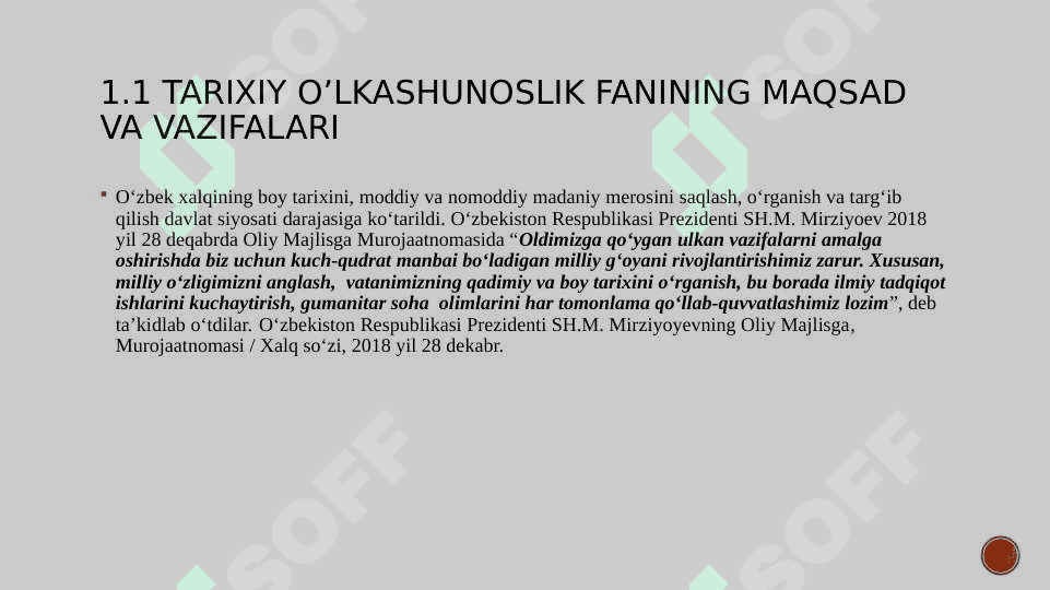 Tarixiy oʻlkashunoslik 3