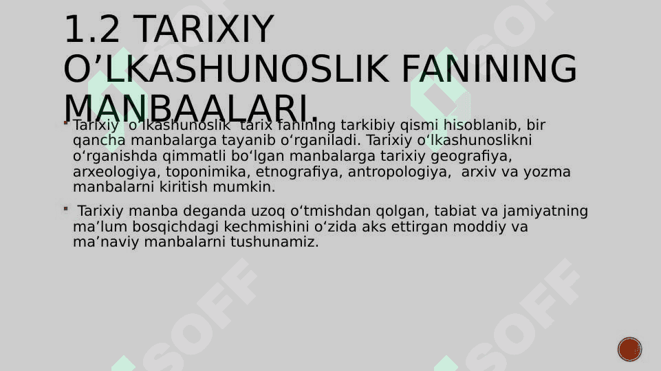 Tarixiy oʻlkashunoslik 7