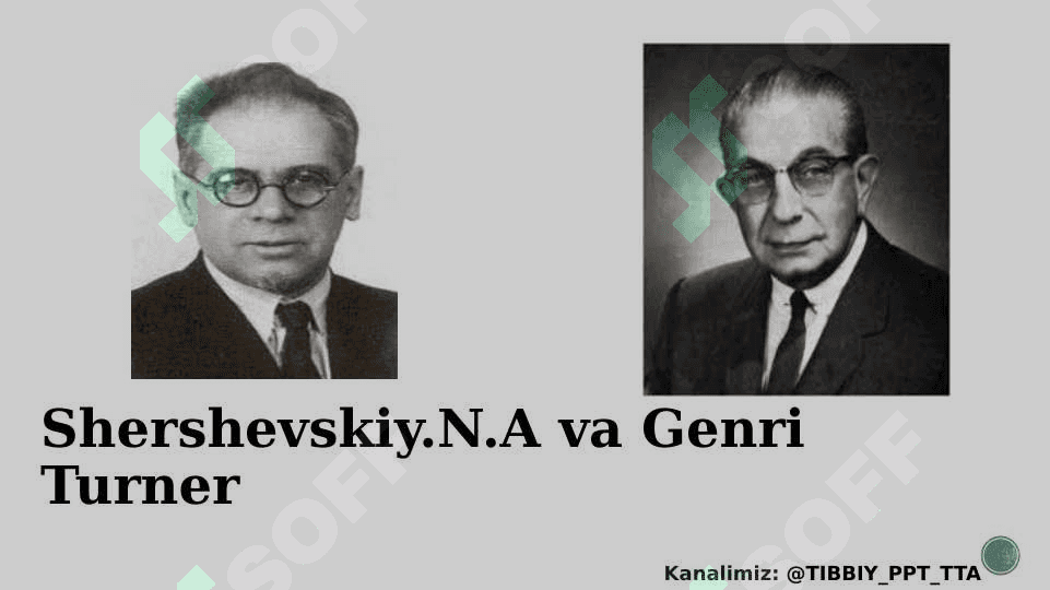 Shevshevskiy terner sindromi ppt 3