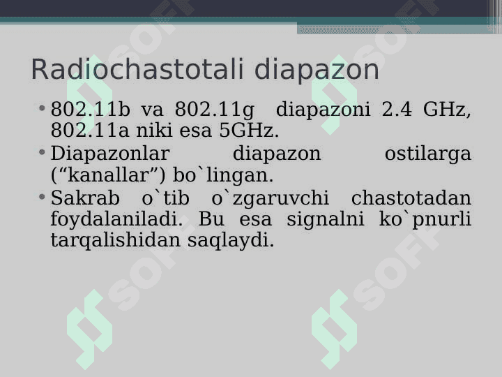 Wi-Fi   texnologiyasi 5