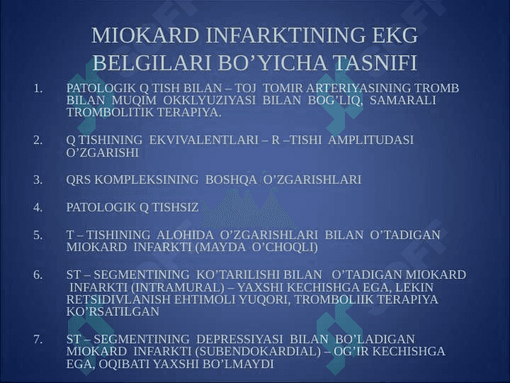 Miokard infarkti 8