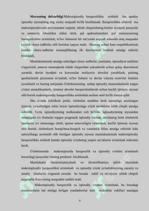 Makroiqtisodiy nisbatlar va uning tasir etuvchi omillar 3