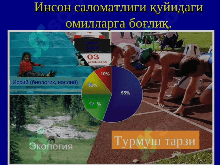 Соғлом турмуш тарзи slayd 5