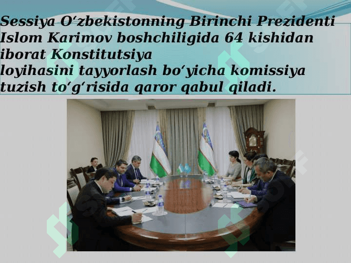 О‘ZBEKISTON TANLAGAN MUSTAQIL RIVOJLANISH YО‘LI VA UNING AHAMIYATI 8