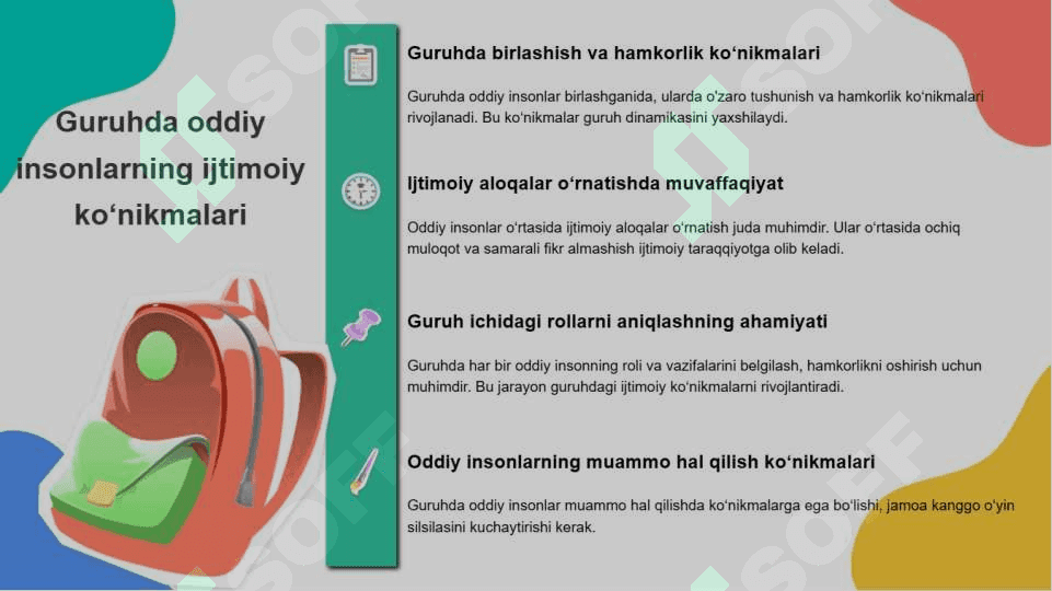 Guruh trenerining kasbiy ko‘nikmalari 5