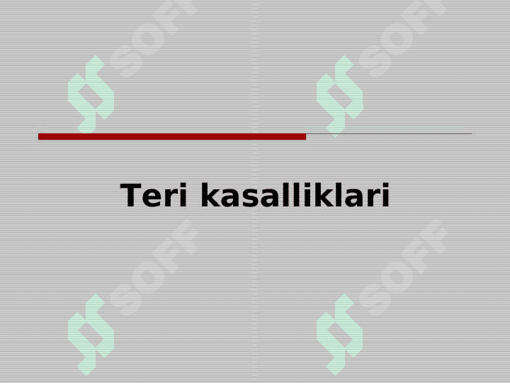 Teri kasalliklari 2