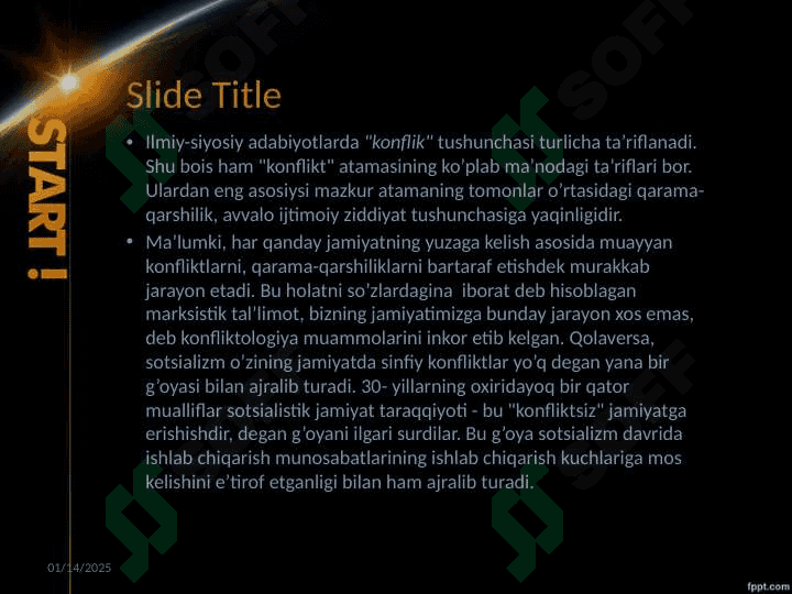 Konfliktologiya inson haqidagi fanlar tizimida 3