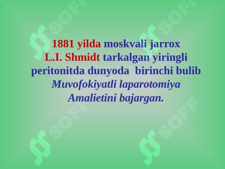 O'tkir ichak peritoniti ppt 3