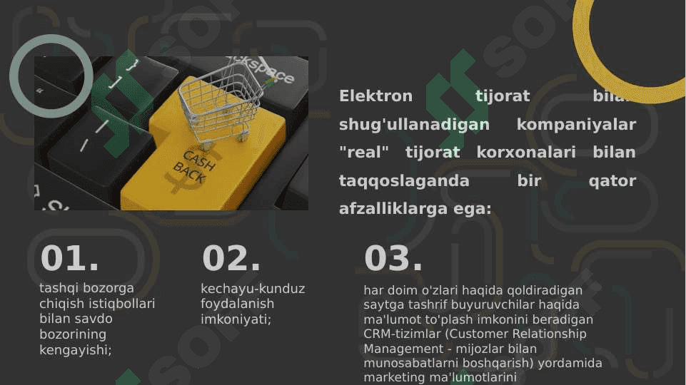 Elektron biznes va elektron tijorat bozoridagi eng qimmatbaho bitimlar hamda startaplar. 5