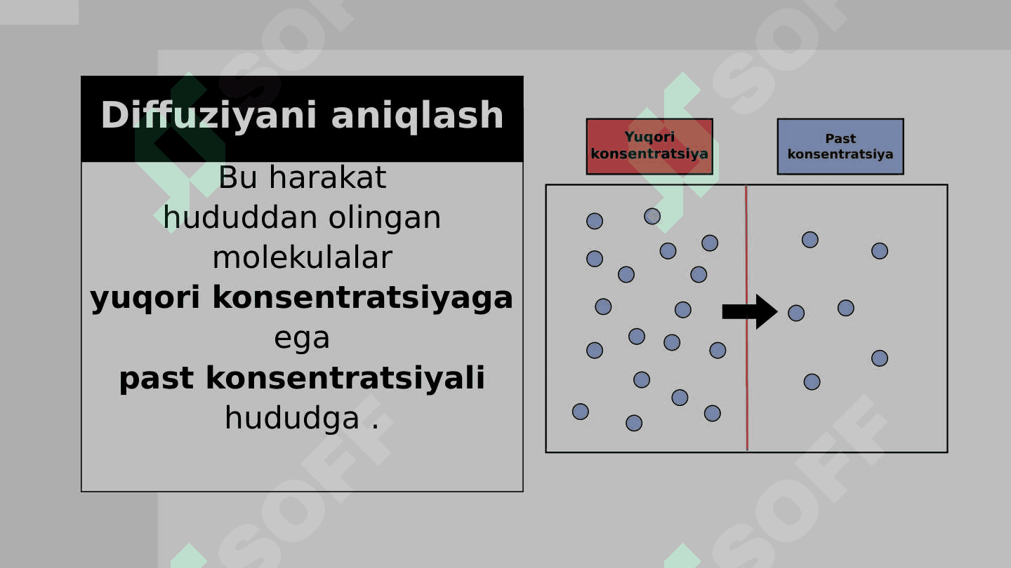 Diffuziya jarayoni 6