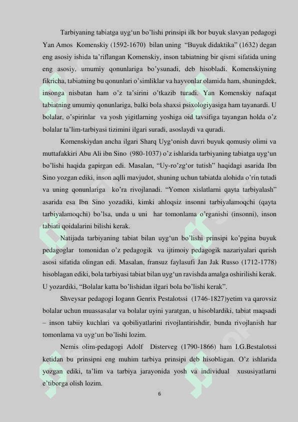 "INGLIZ TILIDA TOG’LAR, TOR DARALAR VA G’ORLARNI O’RGATISH ISHLANMA-LOYIHASI” 6