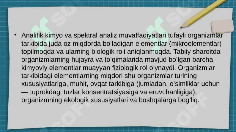 Biogen elementlar konsentratsiyasi o`zgarishi bilan bog’liq endemik va kasb kasalliklari 4