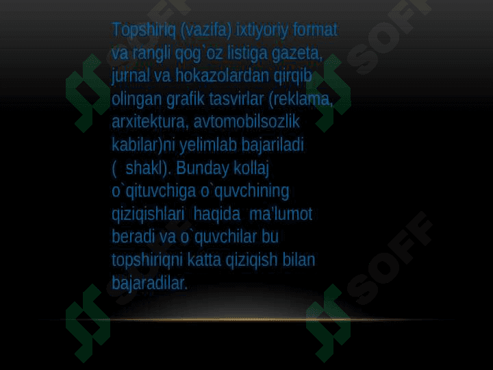 8-sinfda chizmachilikdan tanishtirish darsini tashkil qilish. 4