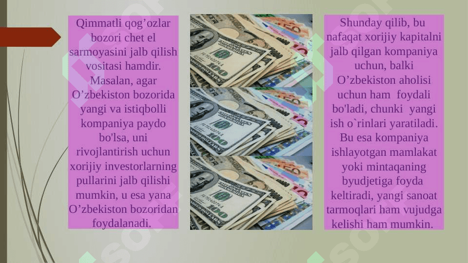 QIMMATLI QOG’OZLAR, ULARNING TURLARI VA AMAL QILISHI 6