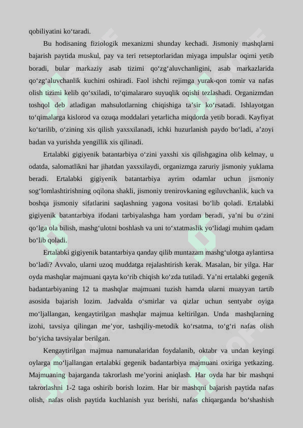 Gimnastikaning sogʻlomlashtiruvchi turlari 7