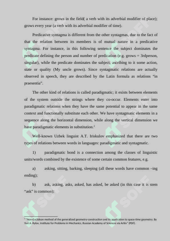 Dimensions and levels of linguistic analysis 3
