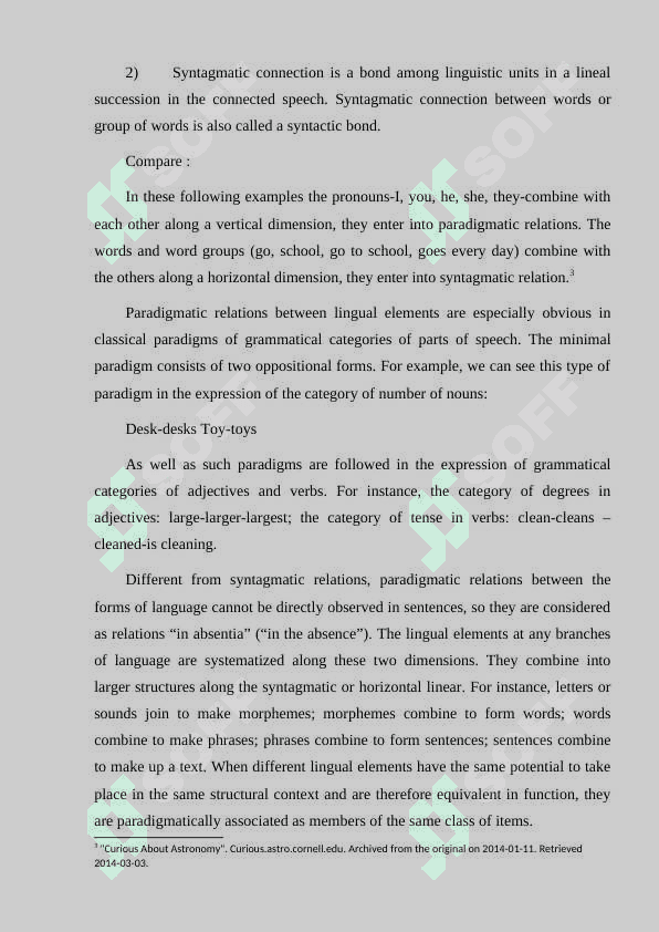 Dimensions and levels of linguistic analysis 4
