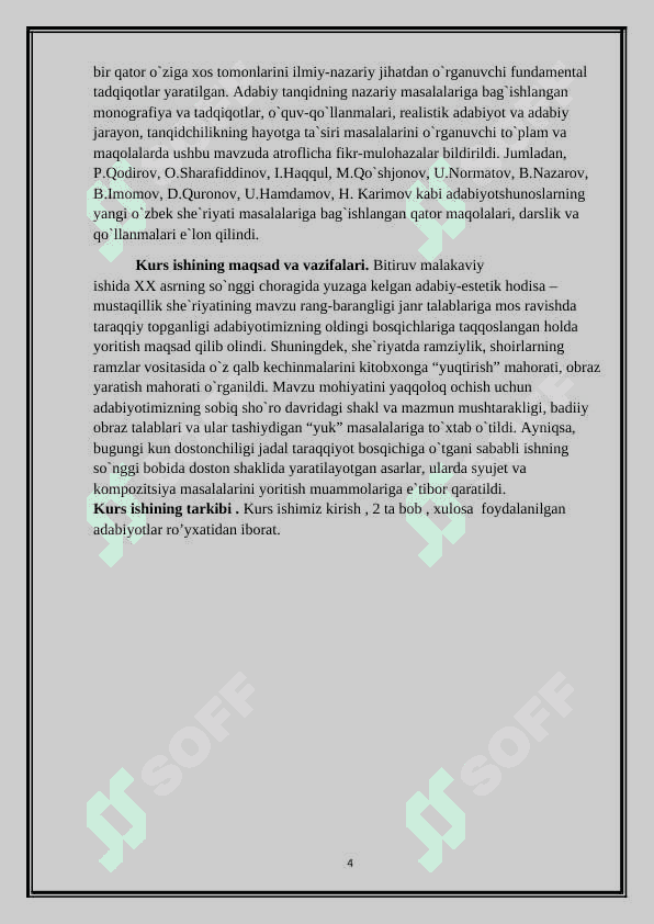 Adabiyotning adabiy–estetik tabiati 4